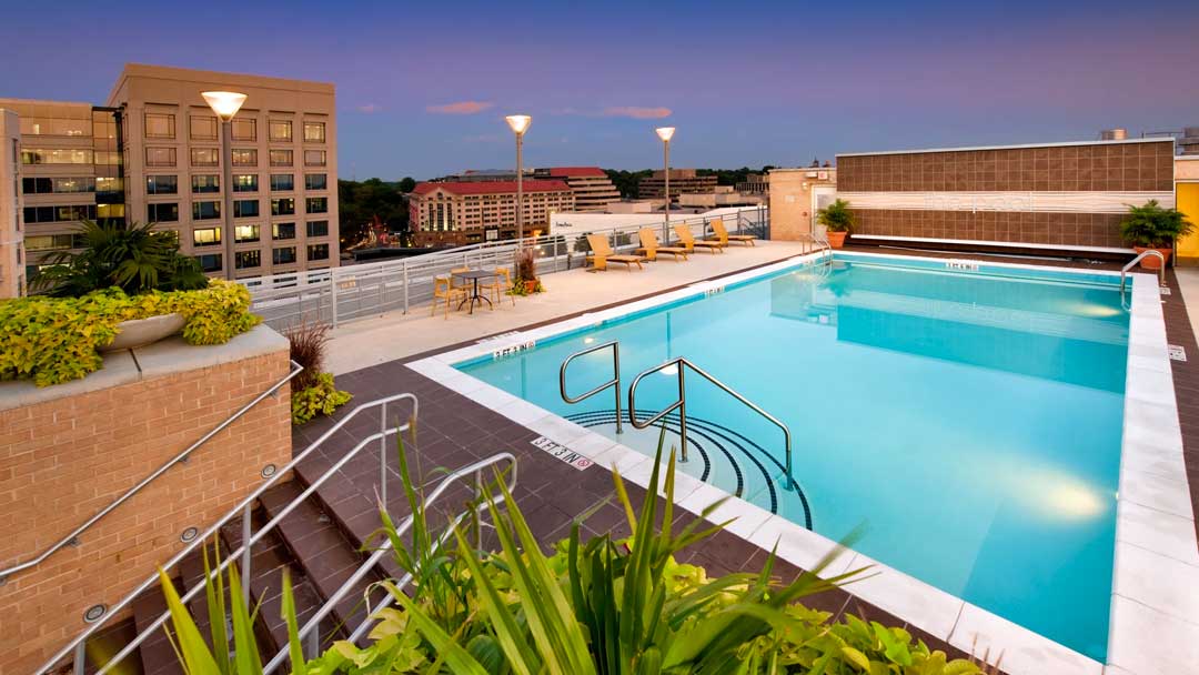 rooftop pool